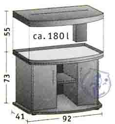 габариты аквариума вижн ювель