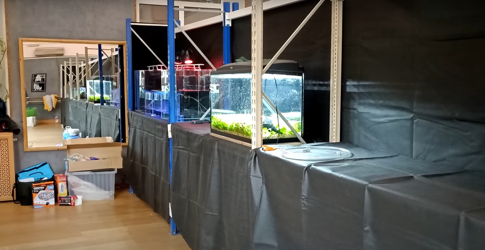 Подготовка к открытию